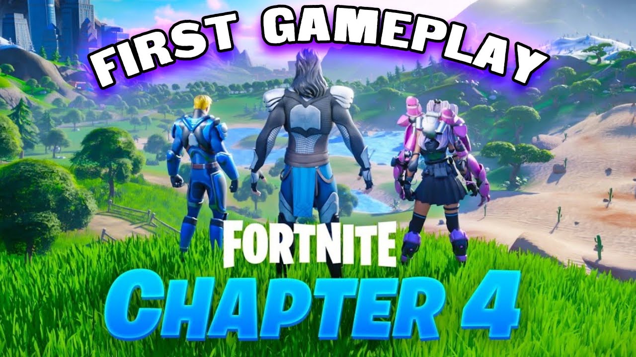 First Impressions and Gameplay of Fortnite Chapter 4 - New Map / New Weapons / New Battle Pass
