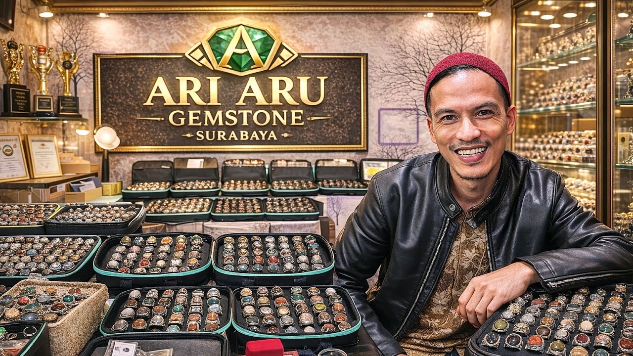 YANG GAK ANTIK GAK ADA DISINI ❗ Batu akik Pilihan terbaik koleksi Ari Aru Surabaya #4newsgoo 