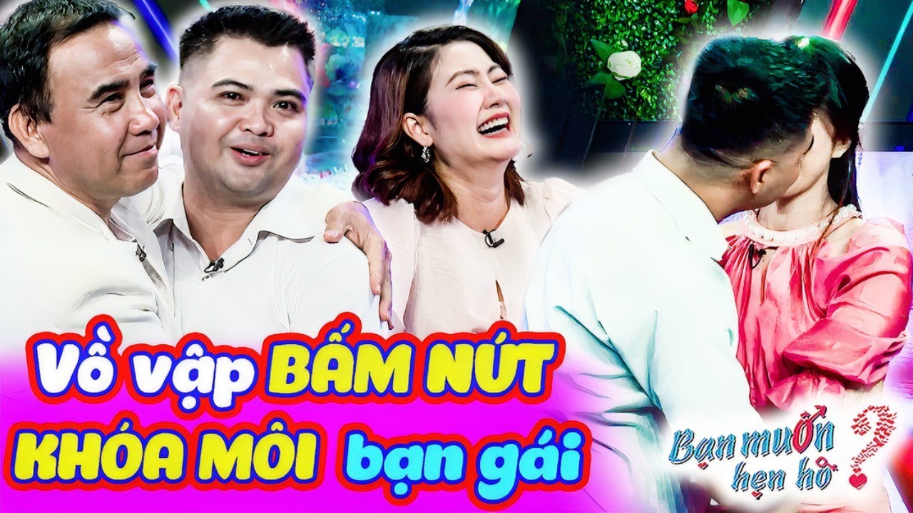 Vồ vập bấm nút KHÓA MÔI bạn gái anh thợ tóc tấu hài Quyền Linh Ngọc Lan cười bò | Bạn Muốn Hẹn Hò