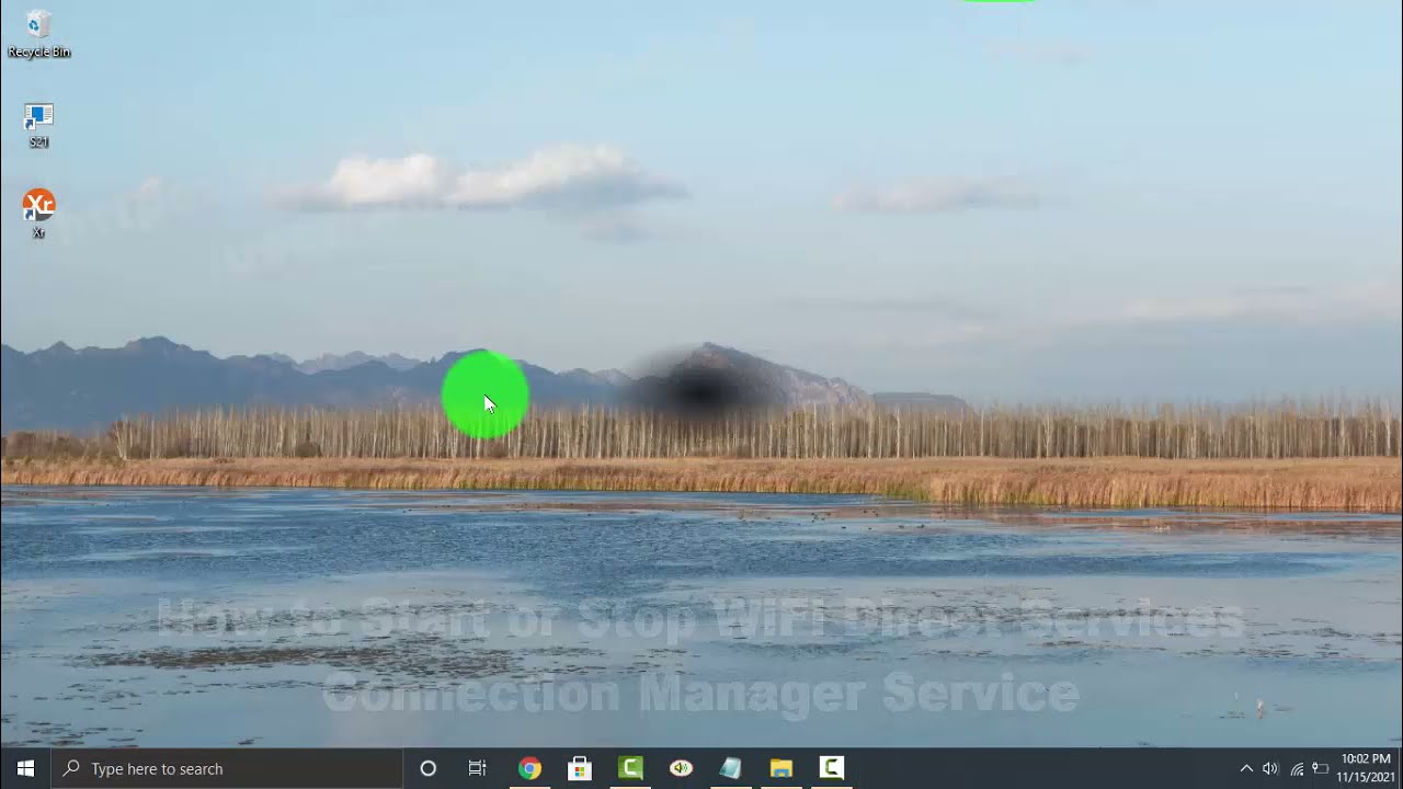 Windows 10 Home : How to Start or Stop WiFi Direct Services Connection Manager Service