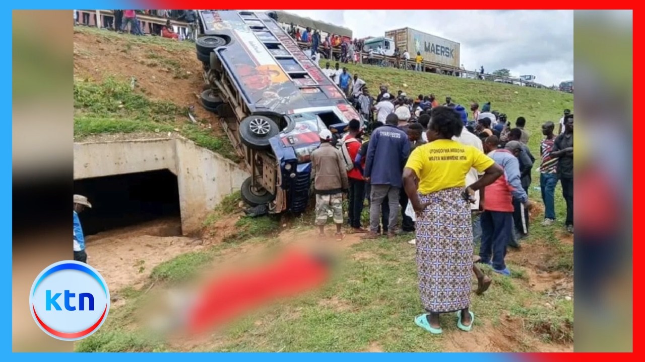 Watu watatu waaga huku sita wakijeruhiwa vibaya kufuatia ajali katika eneo la Kibwezi