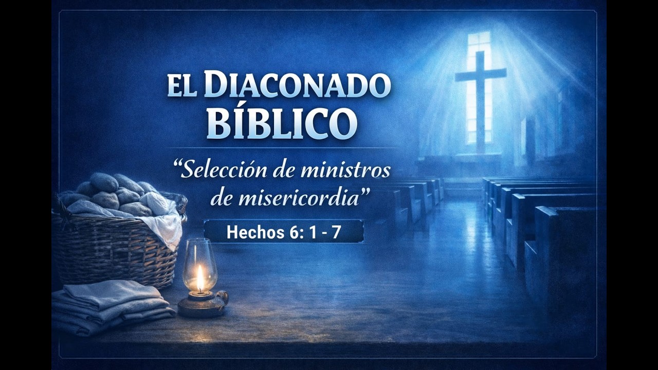 Diaconado Bíblico: SELECCIÓN DE MINISTROS DE MISERICORDA. Hechos 6: 1 - 7. Cesar Mora.