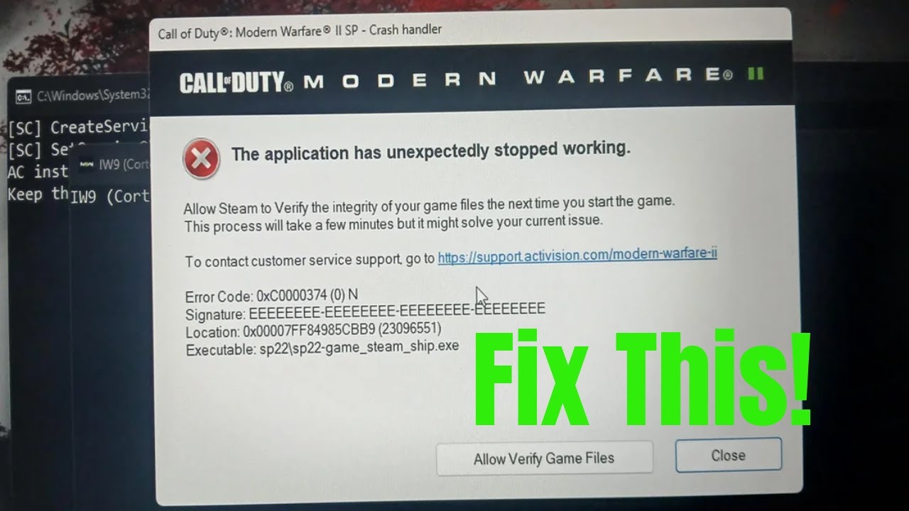 The Application Has Unexpectedly Stopped Working MW2 – DODI / FitGirl Repack 2025