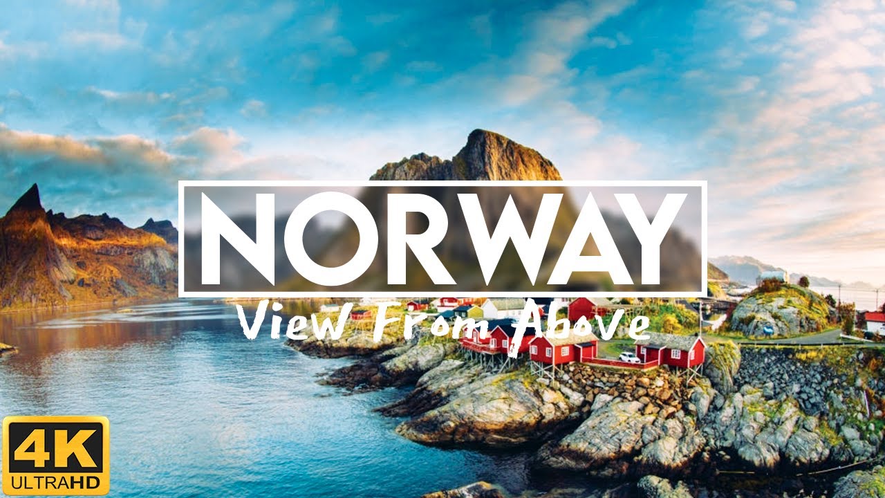 Norway From Above 4K - Norway Drone Footage 4K, Nordic Landscape