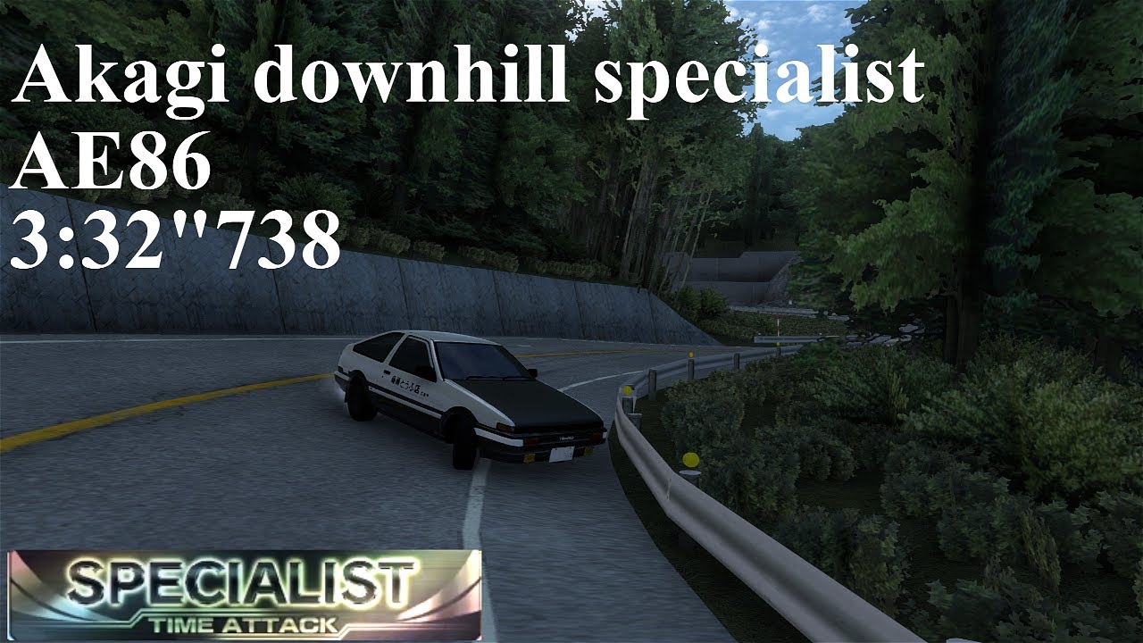 Initial Unity Akagi downhill specialist (AE86)