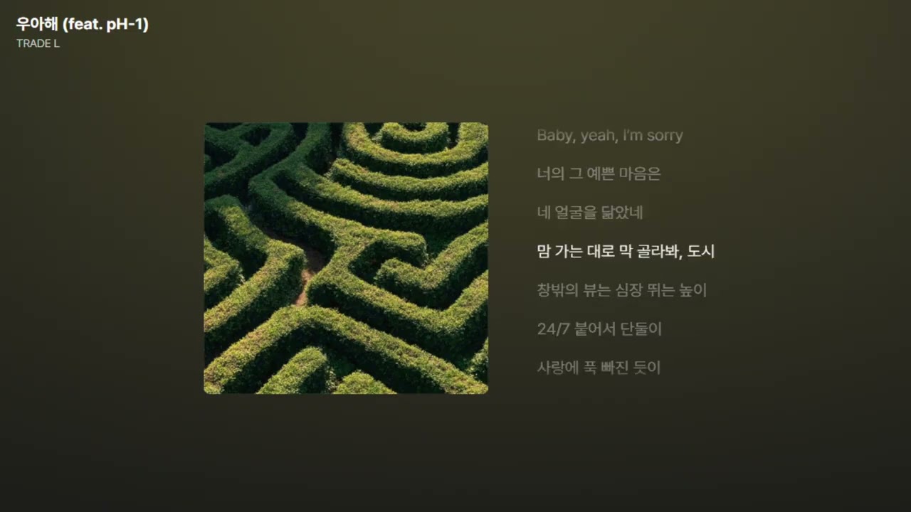 TRADE L - 우아해 (feat. pH-1) [가사/Lyrics]