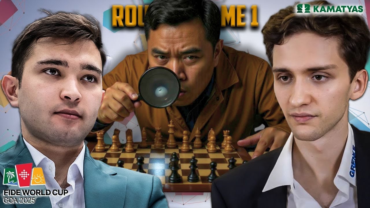 PISAKAN Agad Sa Game 1, GM Yakubboev vs GM Donchenko FIDE World Cup 2025 Quarter Finals.