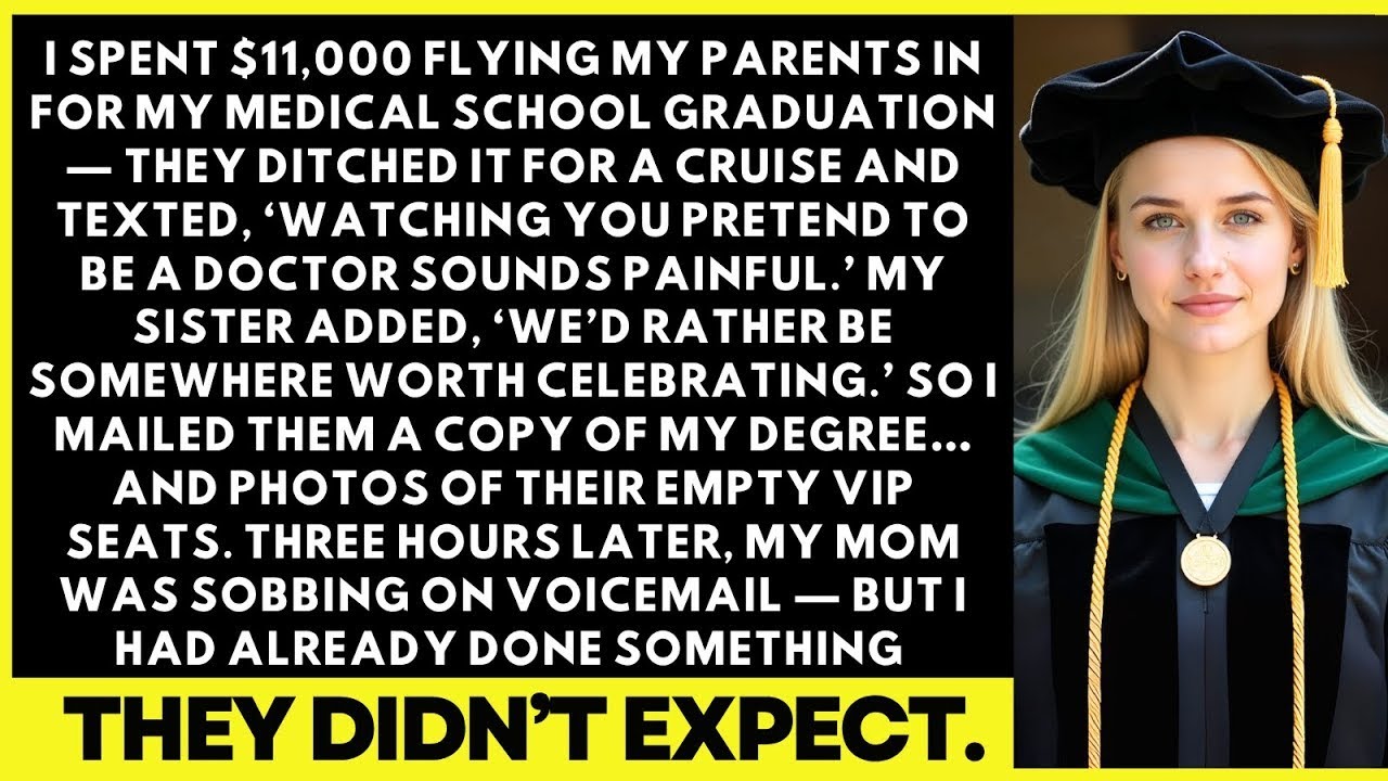 I Spent $11,000 Flying My Family In for My Medical School Graduation — They...Reddit Family