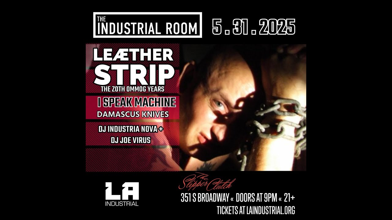 Leæther Strip | Full LIVE Set at The Slipper Clutch | May 31th, 2025