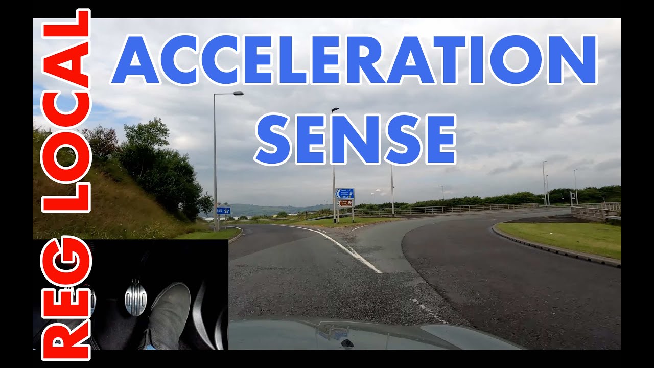 How to Pass an Advanced Driving Test - Acceleration Sense (Not Engine Braking!)