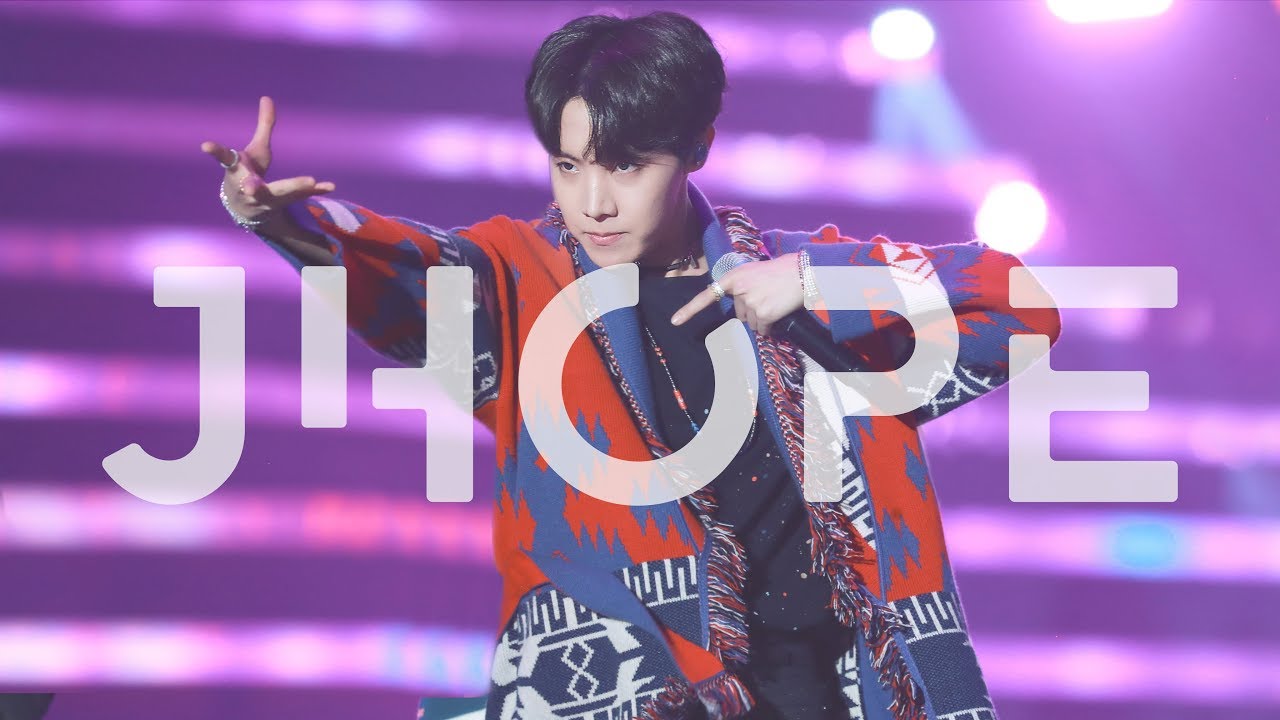 181225 SBS가요대전 | NMD+상남자+쩔어 4K | 제이홉 직켐 J-Hope Focus