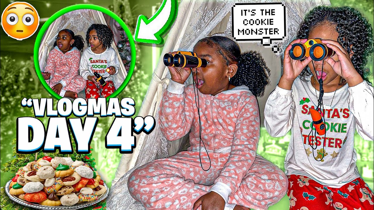 VLOGMAS DAY 4: Catching The Cookie Thief!!