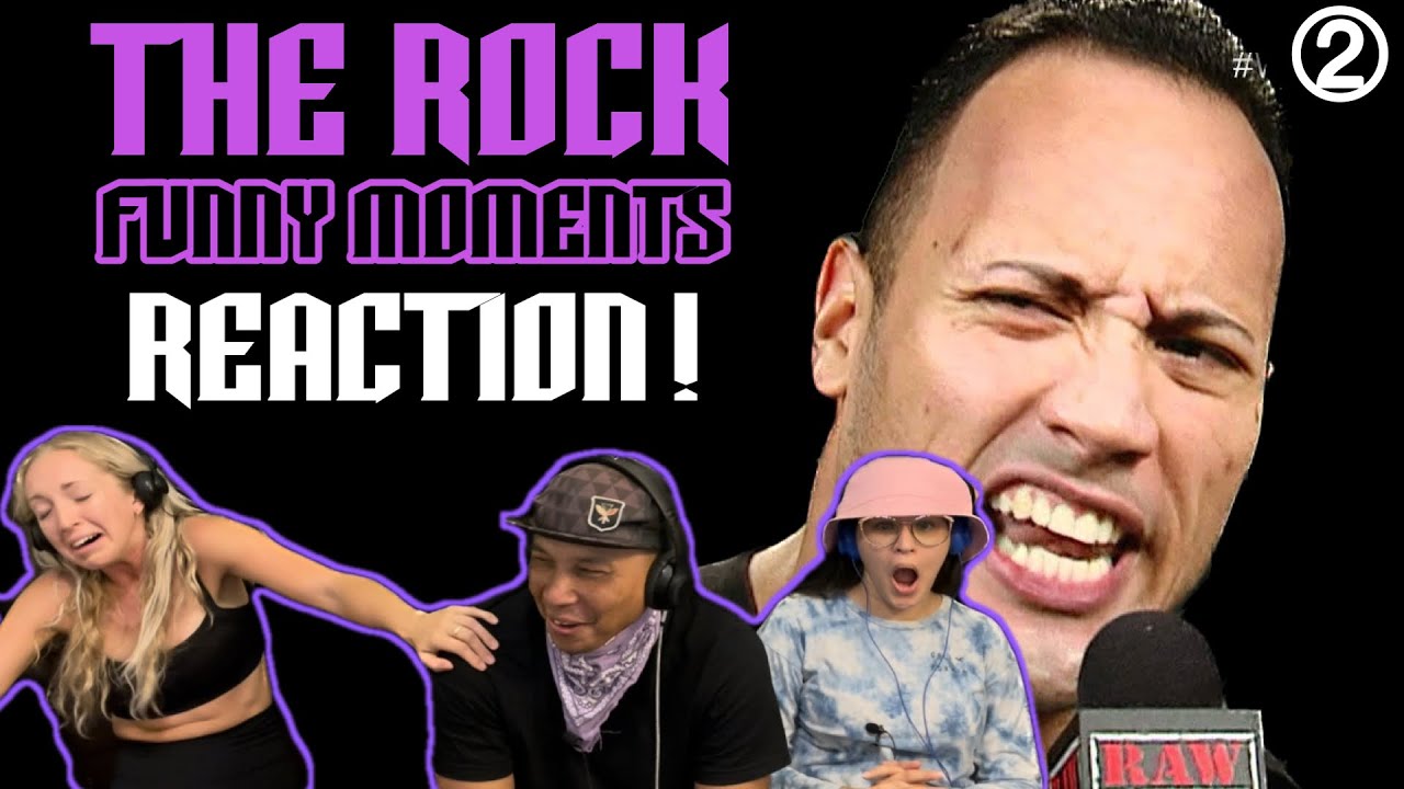 THE ROCK Savage Moments 2 - Реакция!