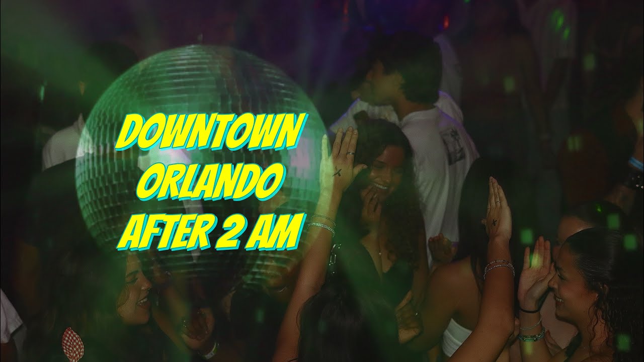 downtown orlando after 2am: vlogged