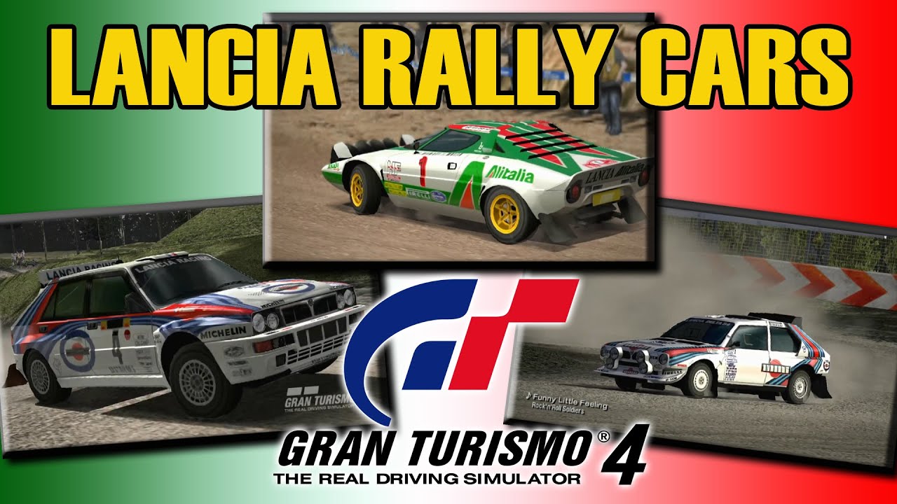 Gran Turismo 4 PS2 Public Beta - EP07 Lancia Rally Cars (TIME TRIAL)