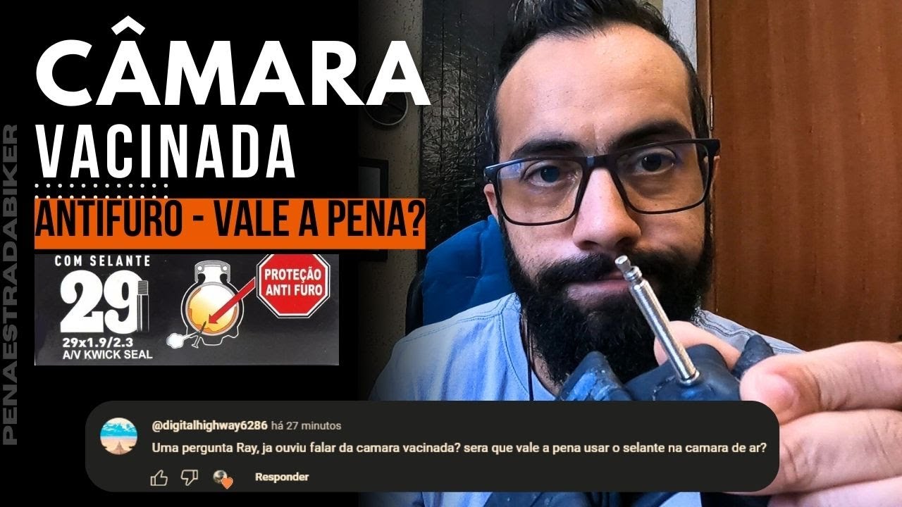 Câmara De Ar 29 Vacinada Selante Anti Furo VALE A PENA? ME PERGUNTARAM