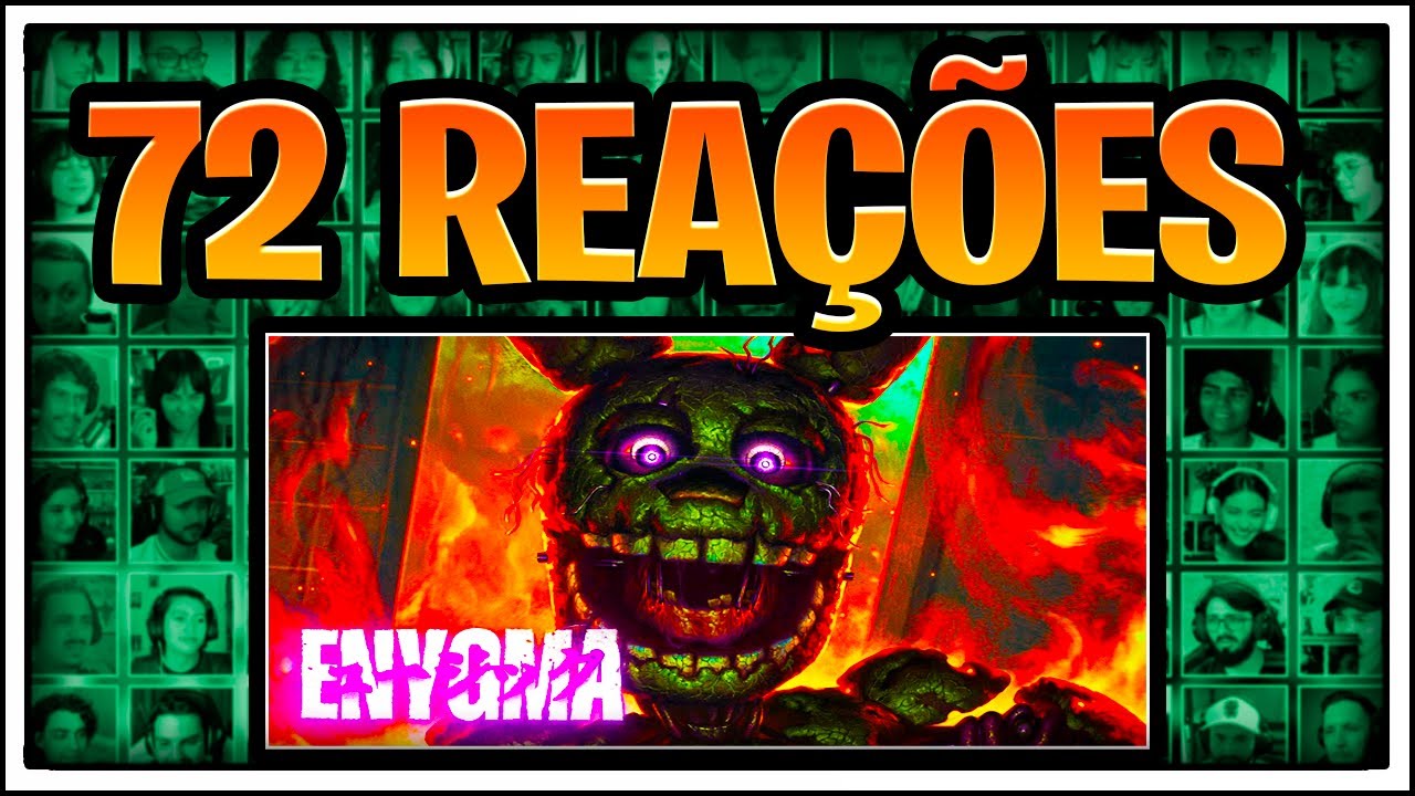 MULTREACT - Sua Agonia | Springtrap/William Afton (Five Nights at Freddy's) | Enygma