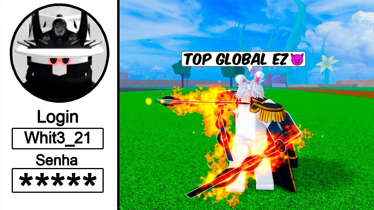 SUBI o BOUNTY do TOP GLOBAL no Blox Fruits 🔥