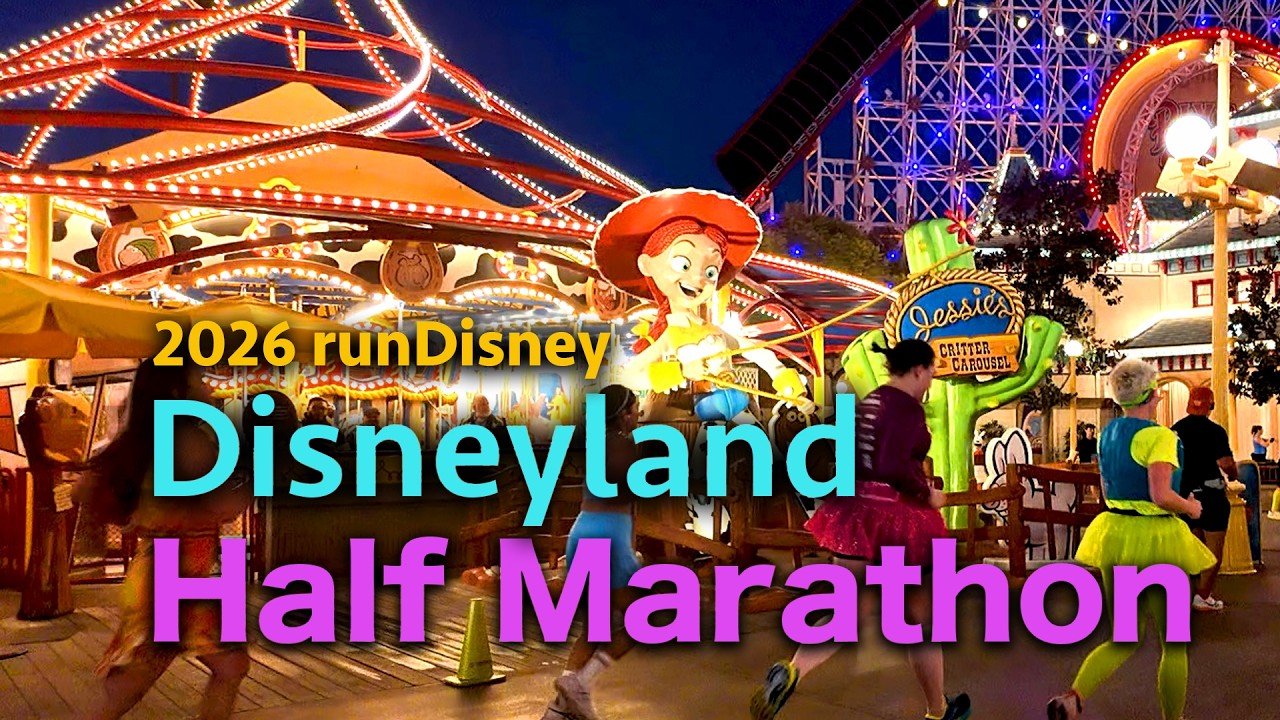Полумарафон runDisney Disneyland 2026