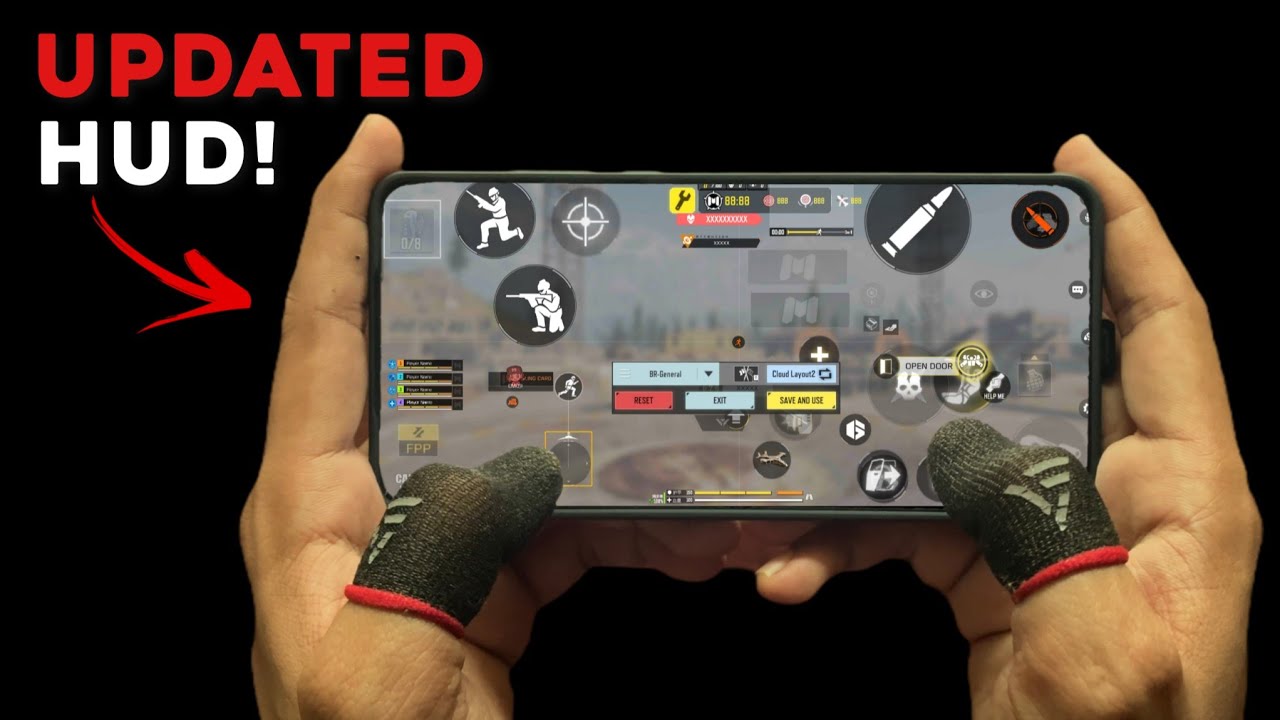 I Updated my 4 Finger HUD and Sensitivity in COD Mobile Battle Royale + 120FPS HANDCAM Gameplay