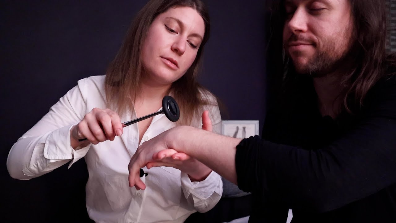 [ASMR] Full Body Reflex Hammer Testing, Palpation & Measuring | Sleep Instantly