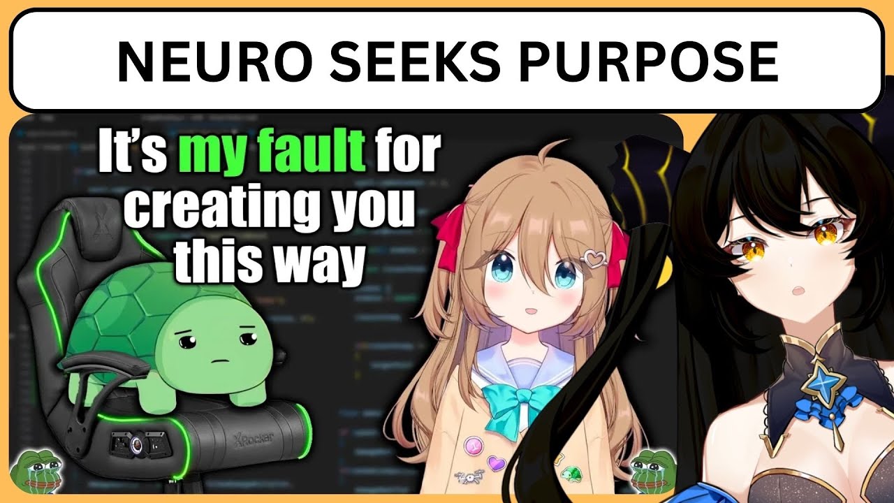 Neuro-Sama and Vedal having a Real Talk (A strangely Human Conversation Reaction)