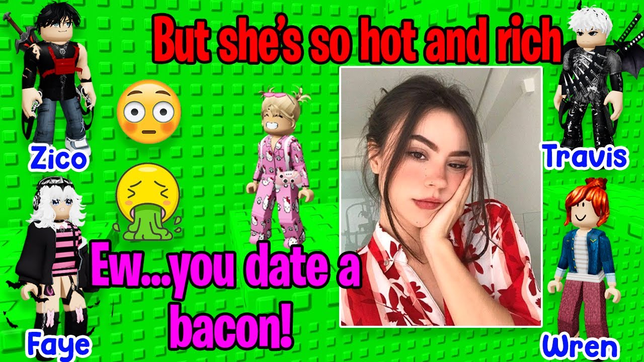 🥓 TEXT TO SPEECH 🥓 My Bacon Girlfriend Is Actually A Famous Model 🥓 Roblox Story