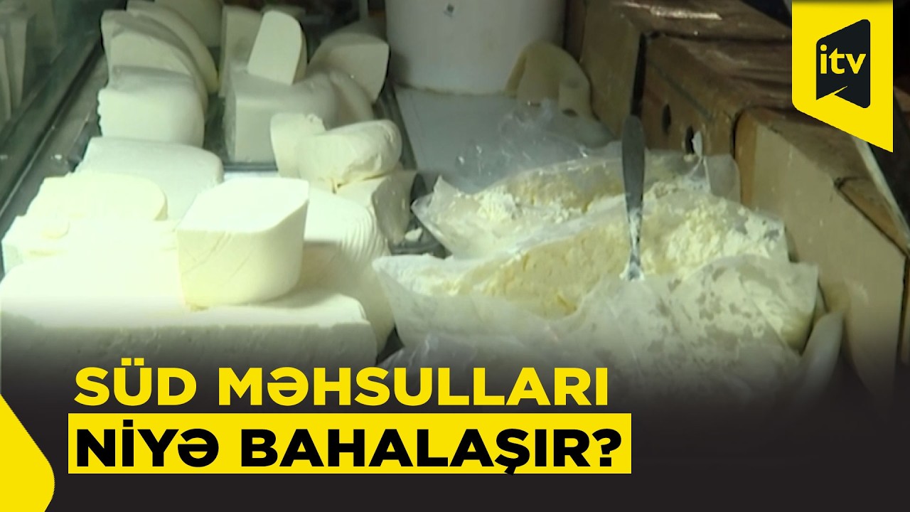 Süd, süzmə, pendir, qatıq – hansı məhsulun qiyməti daha çox artıb?