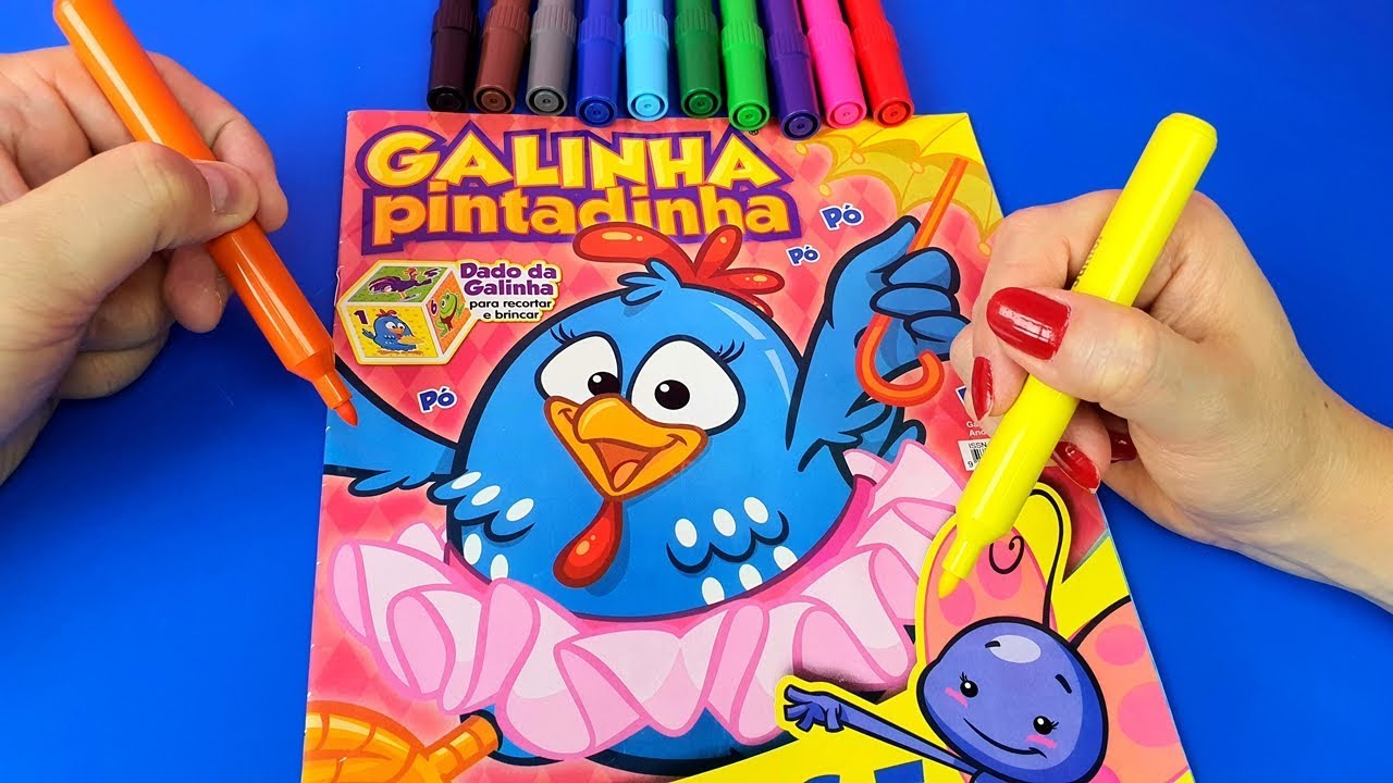 Livro De Atividades Galinha Pintadinha e Borboletinha