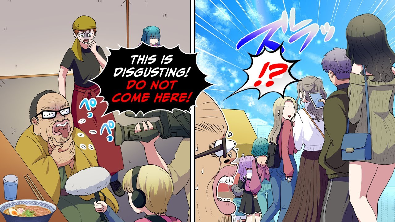 [Manga Dub] The Ramen Critic comes to a rundown ramen shop and rates it terribly but shortly after..