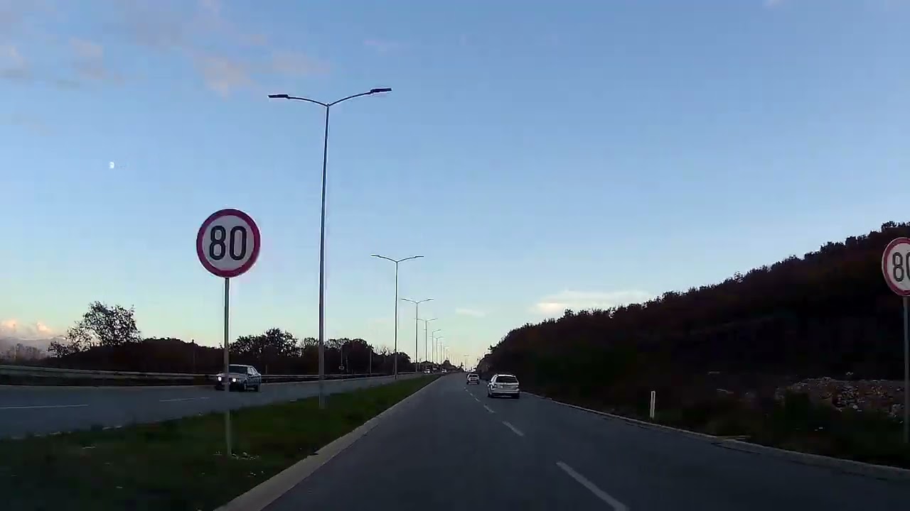Никшић - Подгорица (новим булеваром) / Nikšić - Podgorica (along the new boulevard)