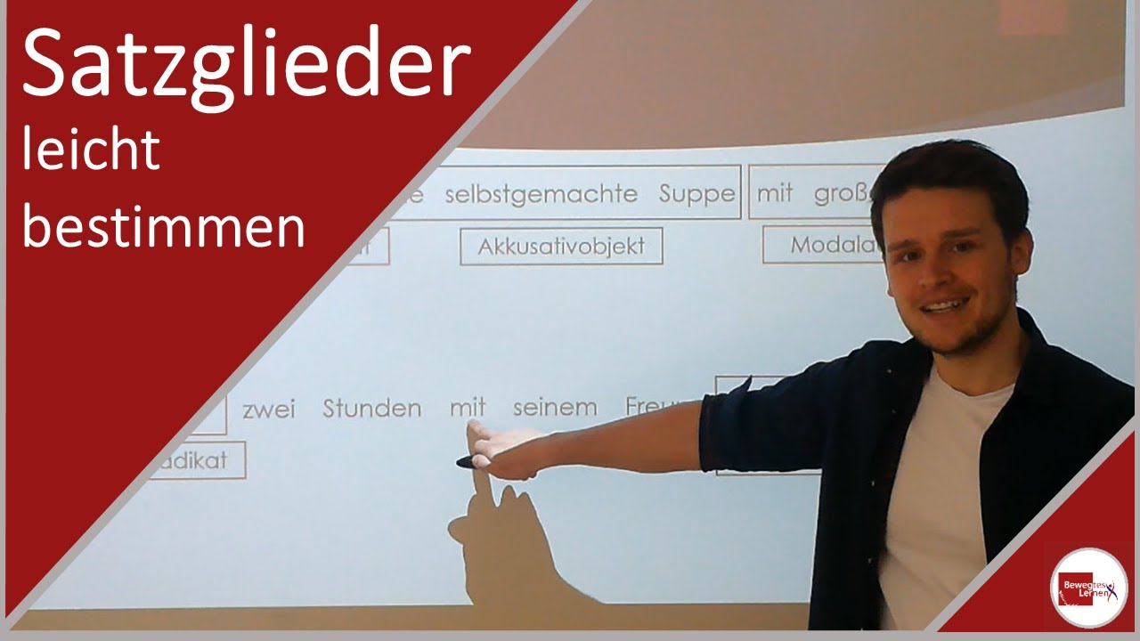 Satzglieder bestimmen