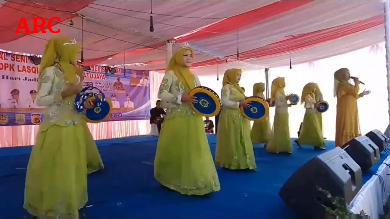 Annur Putri Group [Festival Qasidah Rebana] @Dpk Lasqi Karawang Batu Jaya