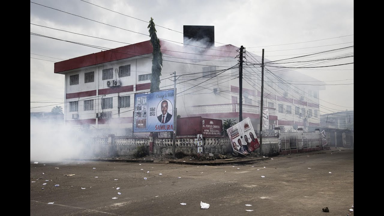 Sierra Leone : heurts entre des partisans du parti d'opposition APC les forces de l'ordre