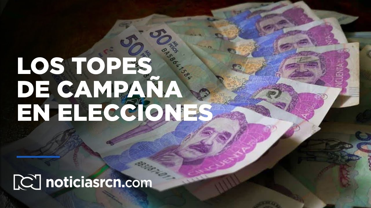 Los topes de campa&ntilde;a, el dinero m&aacute;ximo que los candidatos pueden gastar
