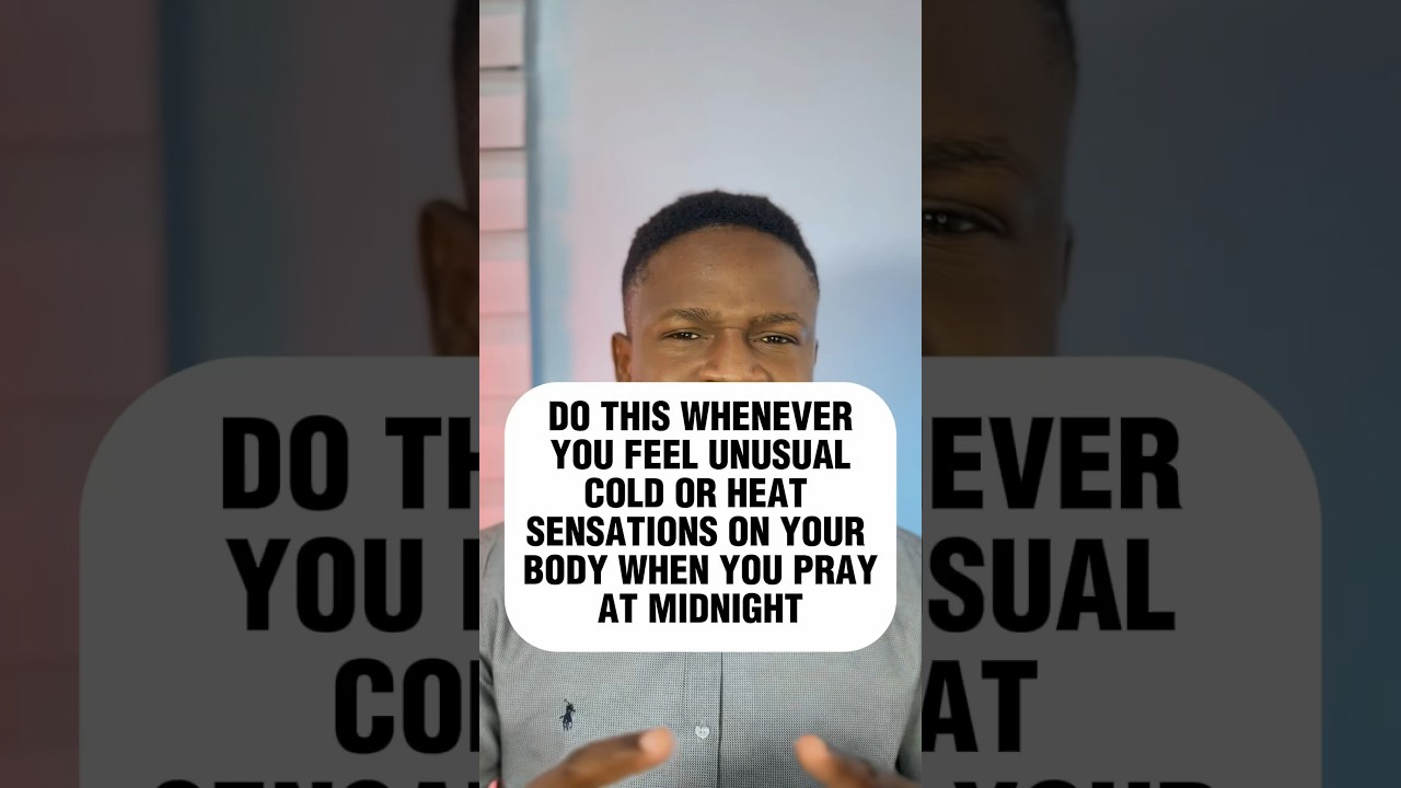 Heat sensations at MIDNIGHT PRAYERS | Joshua Generation #inspiration #prophetic #motivation #fyp
