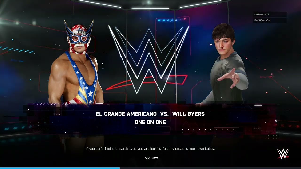 EL GRANDE AMERICANO defeats Ben10TenysOn
