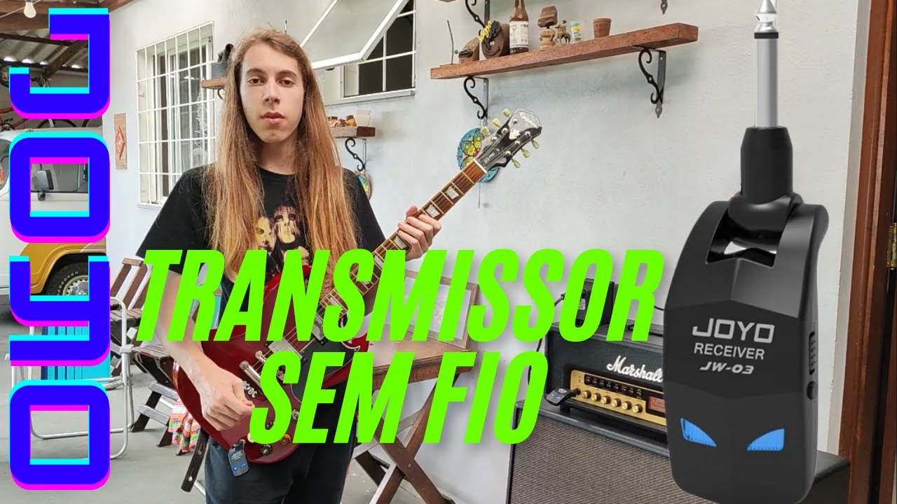TESTANDO TRANSMISSOR SEM FIO JOYO JW-03 #AKG #transmissor #semfio #joyo