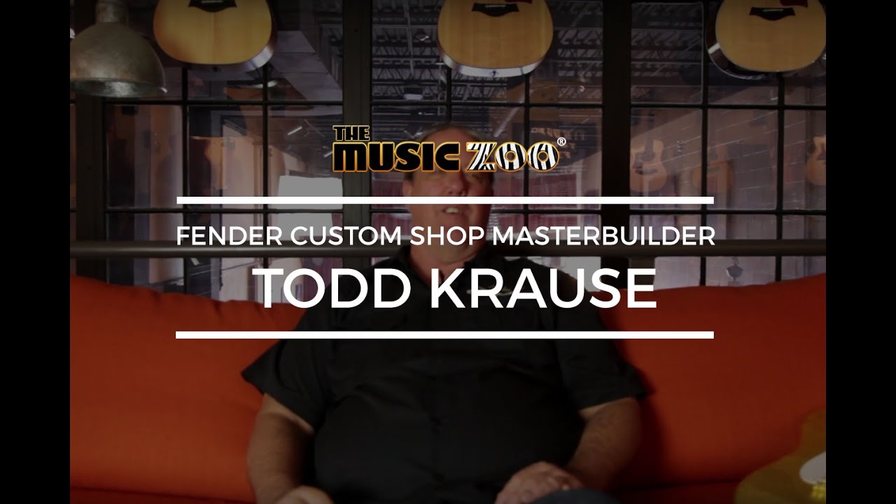 Fender Masterbuilder Todd Krause At The Music Zoo