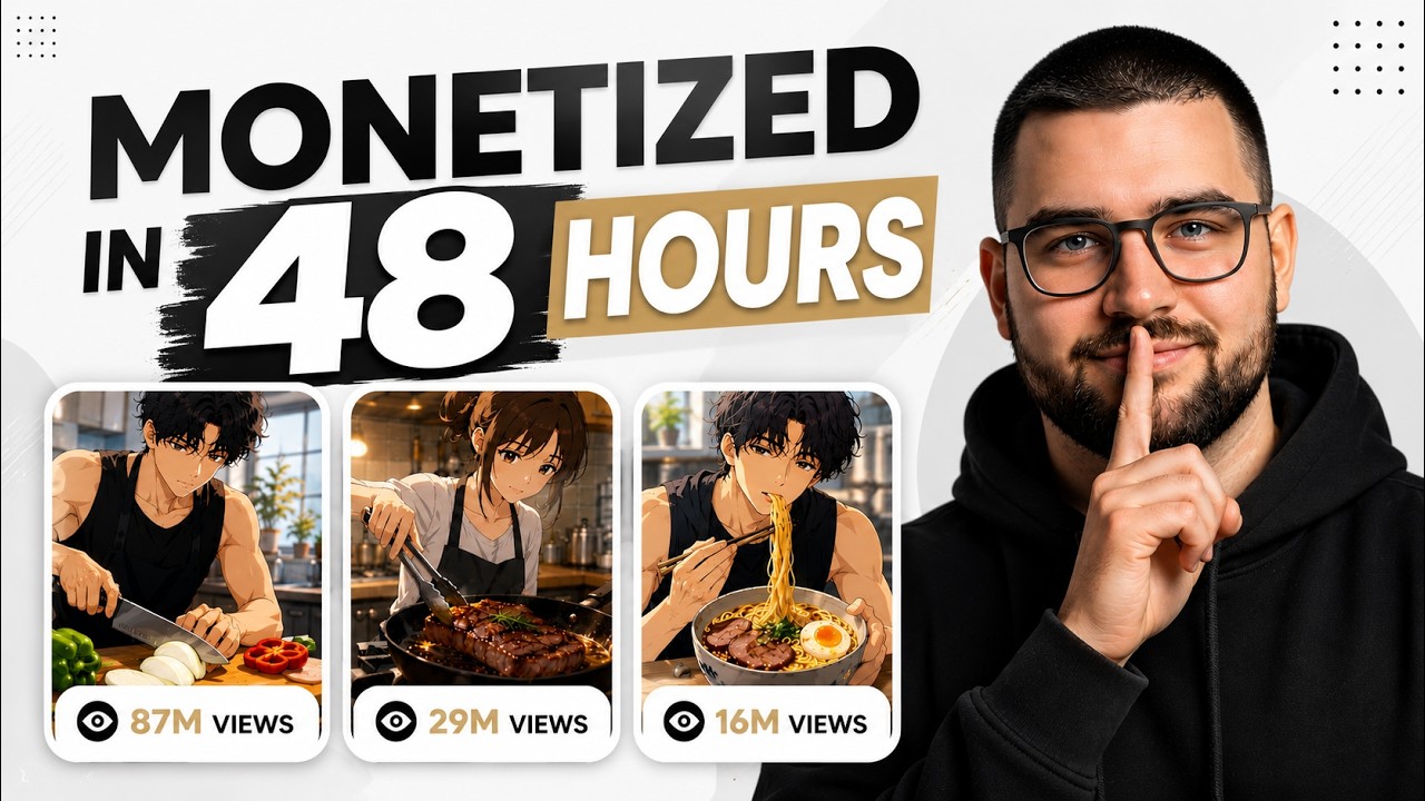 This AI Anime Cooking Niche Is Blowing Up | 100% Free Tools