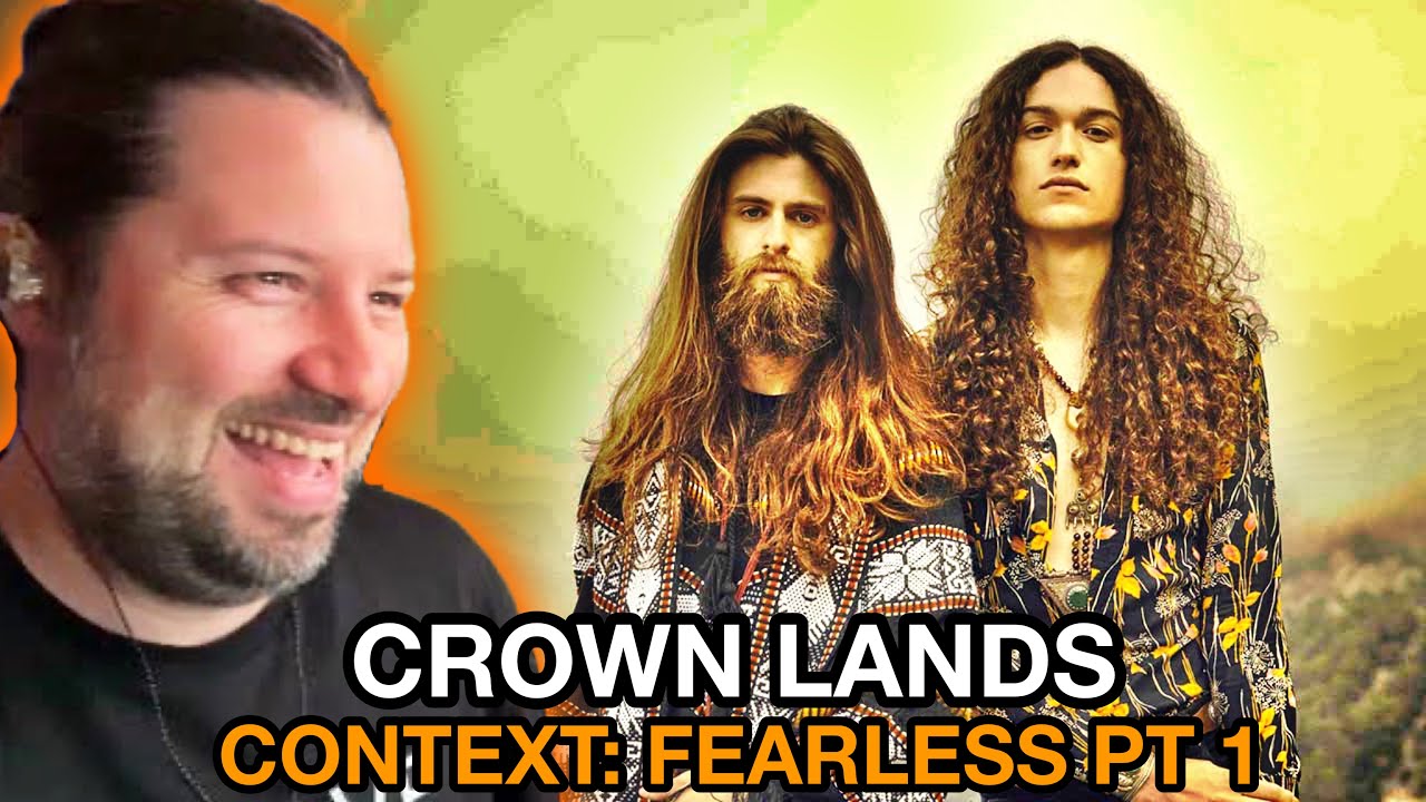 REACTION! CROWN LANDS Context Fearless Pt 1 RUSH Tribute Song Music Video