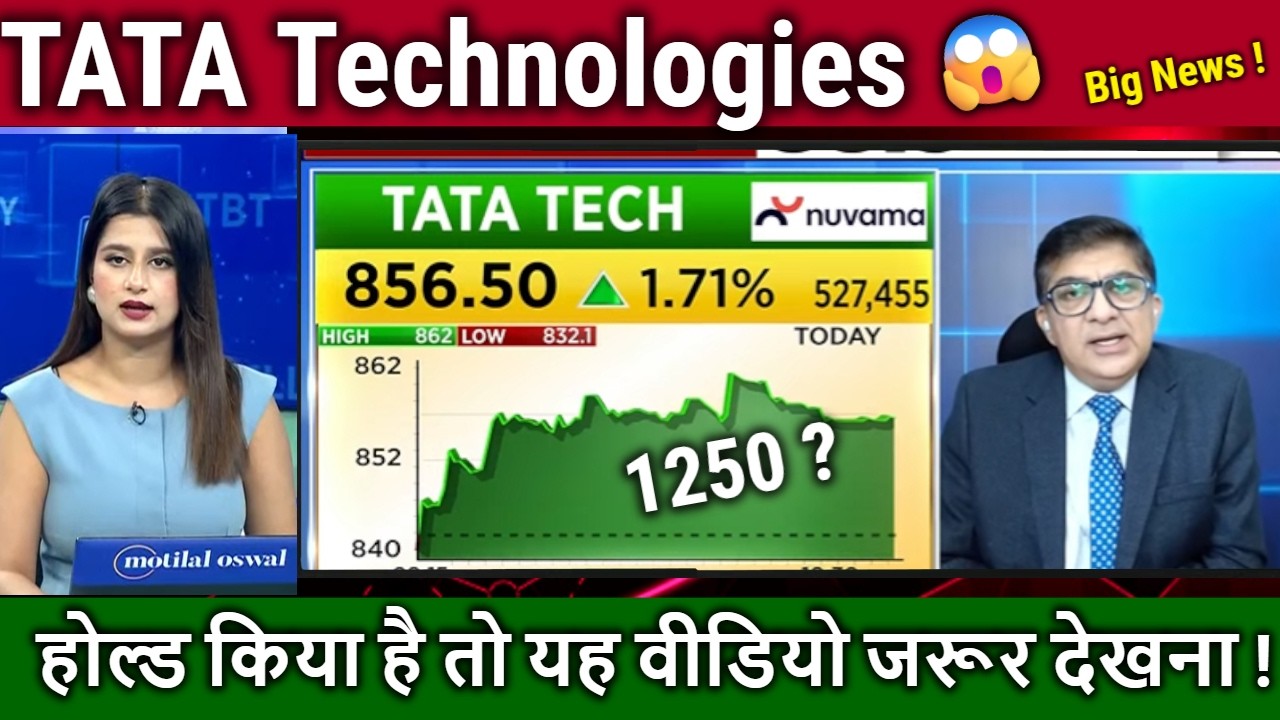 TATA Technologies Future Analysis,Buy or not ?/tata tech share news /tata tech longterm target 2027