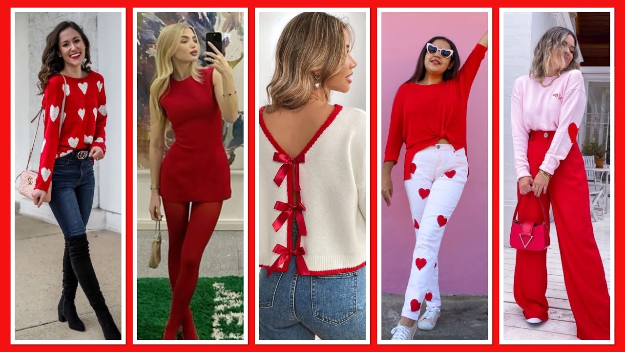 Outfits para San Valentín 😍 ideas para vestir combinar bonito 😍 