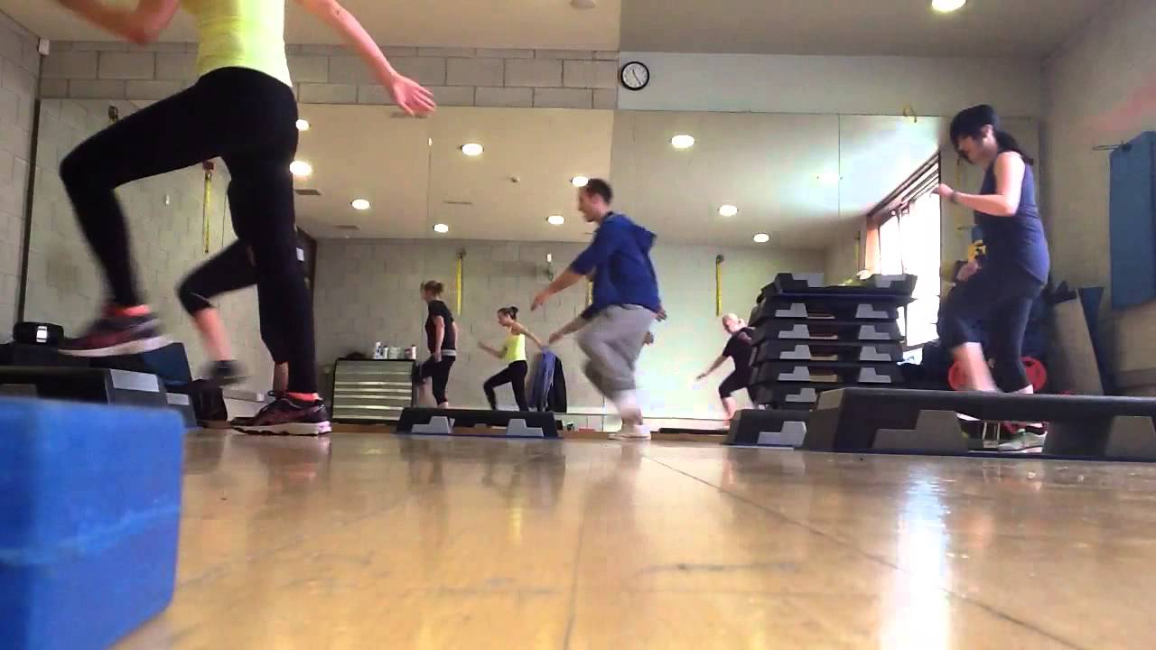Keith Coleman Step Aerobics Dublin February 2015