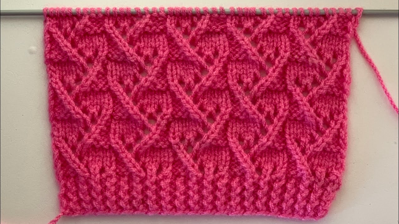Easy Lace Knitting Pattern For All Projects