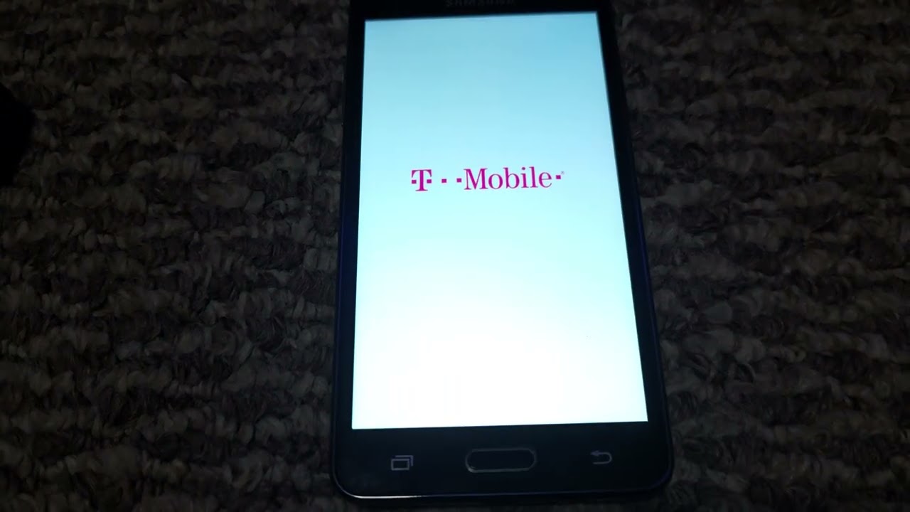 Samsung Galaxy On5 (T-Mobile) Startup/Shutdown