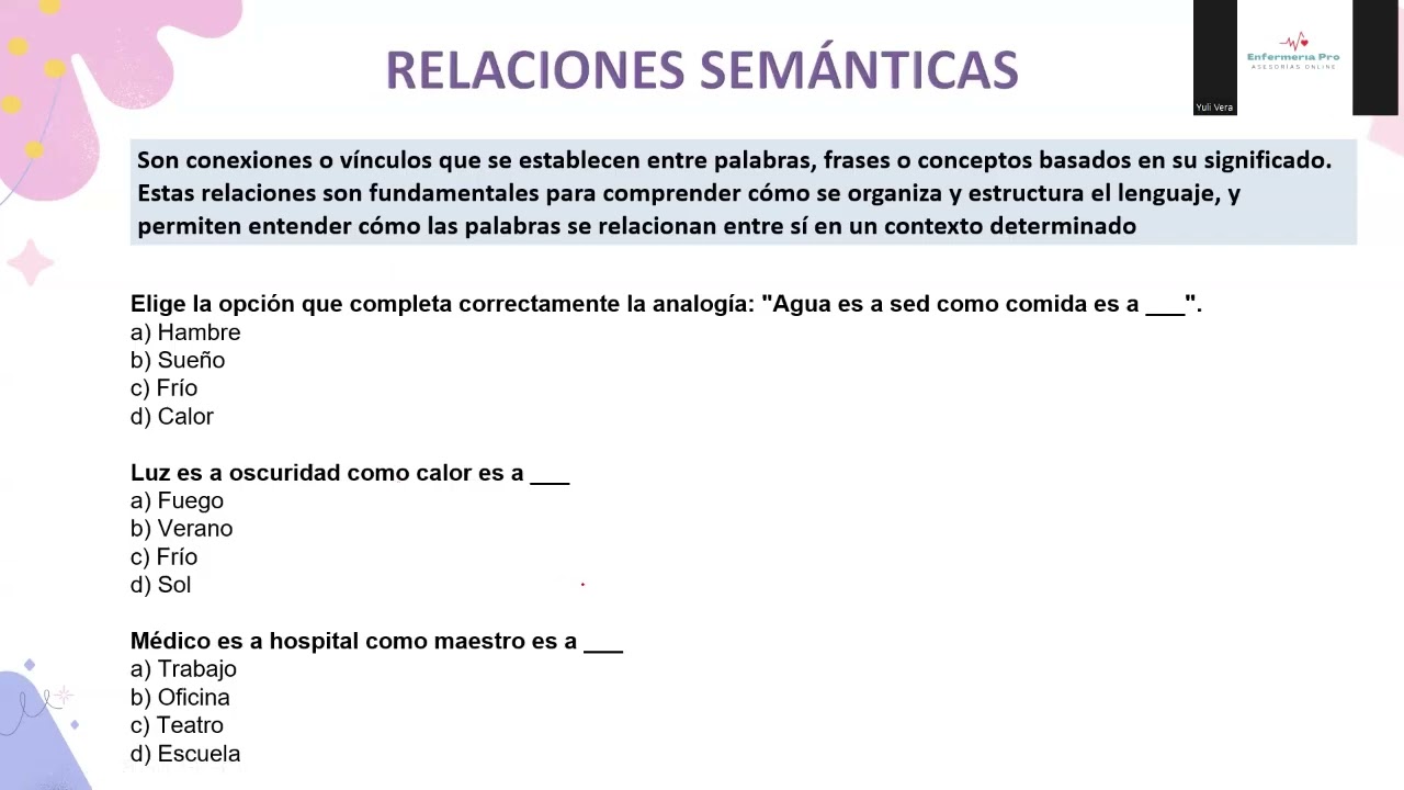 Estudio del EGEL. Redacción indirecta. Parte 2