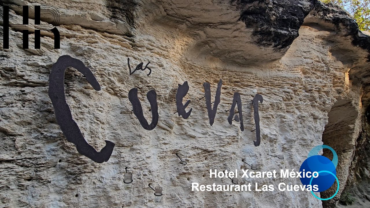 Hotel Xcaret Mexico. Restaurant Las Cuevas. Dinner Semi-Buffet.