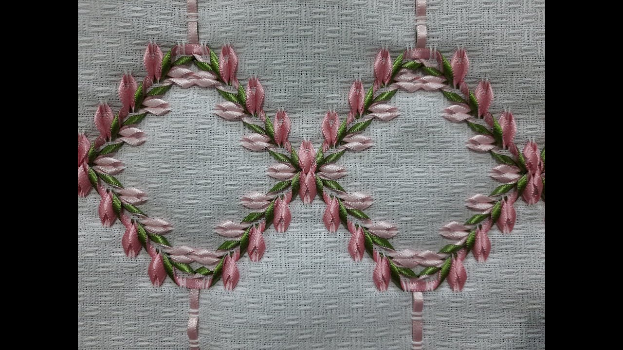 Vagonite de fitas raminhos de flores modelo 164