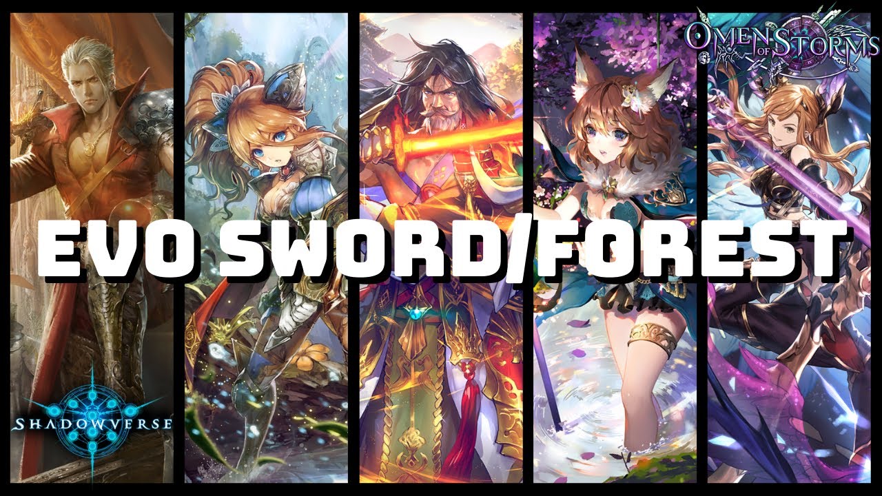 【Shadowverse】 Evo Swordcraft (feat. Forestcraft) - AA Rank | Omen Of Storms (Cross Craft)
